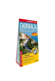 Chorwacja mapa samochodowa 1:750 000 laminat 2024