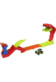 Hot Wheels Monster Trucks Mega skok Nokaut w�a Mattel
