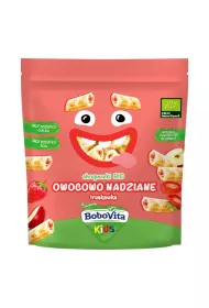 BoboVita Chrupeczki owocowo nadziane truskawka po 3. roku ycia 30 g Bio