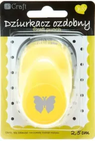 Dalprint Dziurkacz dekoracyjny Motyl 25 mm