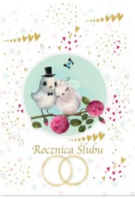 Trend Kartka okoliczno�ciowa Rocznica �lubu TG11