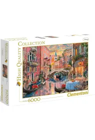 Puzzle 6000 el. High Quality Collection. Wieczorny zach�d s�o�ca w Wenecji Clementoni