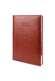 Kalendarz 2027 B5 Agenda Dzienny Bordo