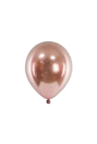 PartyDeco Balony Glossy r�owe z�oto 46cm