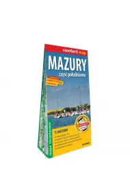Mazury cz. Po�udniowa mapa turystyczna 1:60 000 laminat 2023
