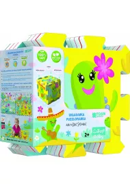 Puzzle piankowe Mata 32x32 8el. Kaktusy 61265 Trefl
