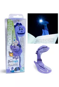 Thinking Gifts Flexilight Pals Dinosaur Purple Lampka do ksiki