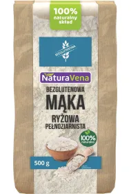 NaturaVena M�ka ry�owa pe�noziarnista bezglutenowa (uszkodzone opakowanie) 500 g