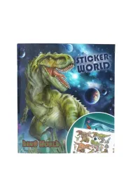 Zestaw kreatywny z naklejkami Dino World 13208A