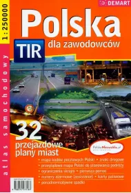 Atlas samochodowy Polska dla zawodowcw 1:250 000