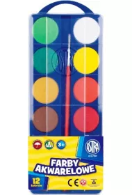 Astra Farby akwarelowe fi 30,0 mm 12 kolor�w
