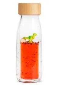 Butelka sensoryczna dwufazowa Move - T-Rex Petit Boum