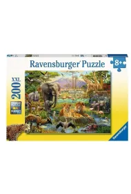 Puzzle 200 el. Zwierzeta sawanny XXL Ravensburger