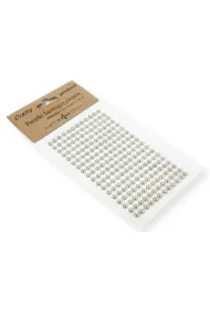 Penword Pere�ki samoprzylepne srebrny chrom 6mm