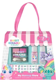 Zestaw do makija�u Sweet Dreams z naklejkami 4 el. KL11659 KIDS EUROSWAN