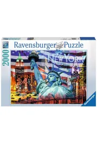 Puzzle 2000 el. New York collage 166879 Ravensburger