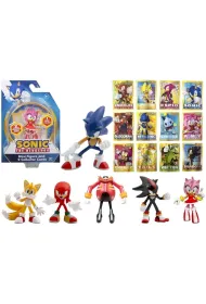 Sonic Figurka + karty kolekcjonerskie mix