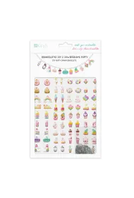 Bransoletki DIY z zawieszkami puffy Rainbow Dalprint