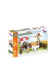 Klocki konstrukcyjne 183 el. Farma Alleblox