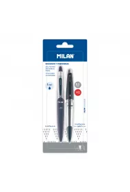 Milan D�ugopis + o��wek mechaniczny Capsule Silver