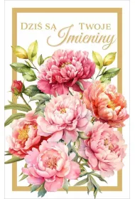 Art Nuvo Karnet Imieniny (13x20,5cm) KI-04