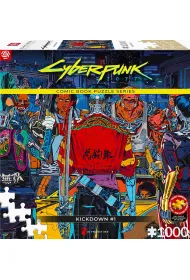 Puzzle 1000  Comic Book Cyberpunk 2077 Kickdown Good Loot