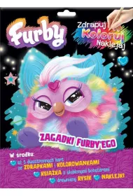 Zagadki Furby'ego. Furby. Zdrapuj, koloruj, naklejaj