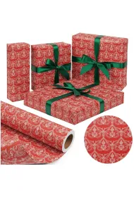PaperHit Papier ozdobny pakowy - ro�linny 57cmx25m
