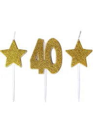 GoParty �wieczki urodzinowe 40