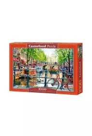 Puzzle 1000 el. Amsterdam, Krajobraz Castorland