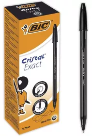 Bic Dugopis Cristal Exact czarny 20 szt.