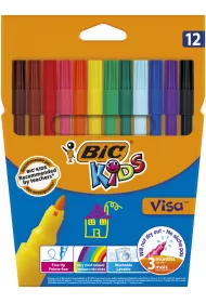 Bic Flamastry Visa 888695 12 szt.