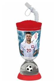 Dajar Bidon z pi�k� Lewandowski, Piszczek, Glik 320ml