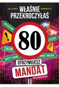 Armin Style KARNET URODZINY 80 B6 Z KOP AS GM-1276 FOL