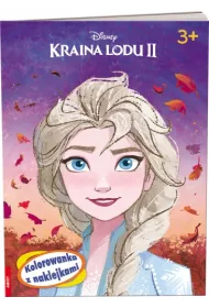 Kraina lodu II. Kolorowanka z naklejkami