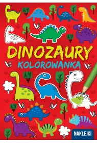 KOLOROWANKA A4  Dinozaury