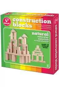 Kukuryku Klocki drewniane konstrukcyjne naturalne *