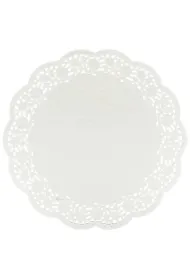 Serwetki dekoracyjne bia�e FSC �r. 36cm 12 szt.