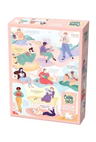 Puzzle 1000 el. Autorki bestsellerowych ksi��ek Cobble Hill