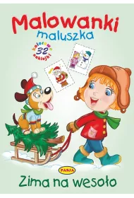 Zima na weso�o. Malowanki maluszka
