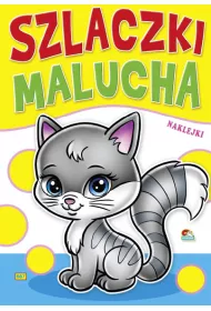 Kolorowanka. Szlaczki malucha. Kotek