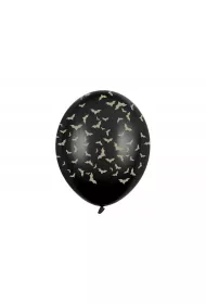 Balony Nietoperze pastel black 30cm