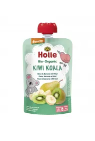 Holle Mus Kiwi Koala Gruszka i banan z kiwi od 8 miesica 100 g Bio