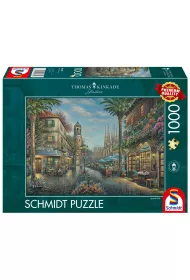 Puzzle 1000 el. PQ THOMAS KINKADE Hiszpa�ska uliczka Schmidt