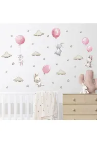 Naklejki na �cian� do pokoju dziecka r�owe balony