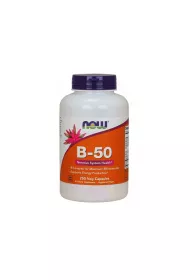 Now Foods Witamina B-50 - Kompleks Witamin B - B-Complex Suplement diety 250 kaps.