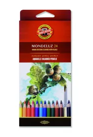 Koh-I-Noor Kredki akwarelowe Mondeluz 3718 24 szt.