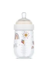 Mepal Butelka ze smoczkiem Mio Sunshine & Rainbow 108061565245 240 ml