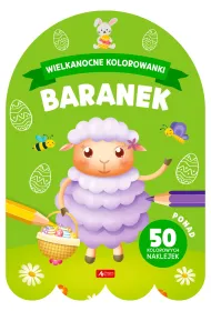 Baranek. Wielkanocne kolorowanki