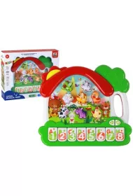 LeanToys Pianinko zwierz�tka do nauki j�zyka angielskiego